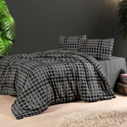 Постільна білизна Sadora Anthracite фланель First choice
