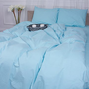 Підковдра MirSon бязь 12-4608 Lucretia світло-блакитна