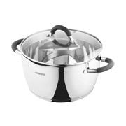 Каструля з кришкою 5,5л Gemini Livorno Ardesto AR1955GS