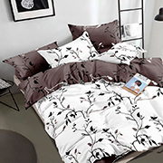Комплект постільної білизни Selena сатин Гілочка 300484