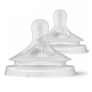 Соска силіконова природний потік 6+ 2 шт Natural Avent SCY966/02