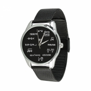 Годинники ZIZ Математика чорний - другий ремінець в подарунок 5001089