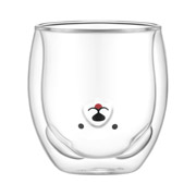 Набір чашок з подвійними стінками 2х300 мл Animals Ardesto AR2630BWA