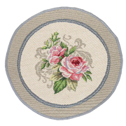 Серветка підставна під тарілку гобеленова кругла 20см Limaso ROUND386LI