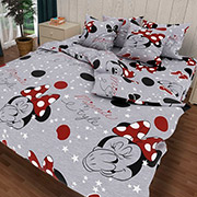 Постільна білизна для дитячого ліжечка Мишка grey 101406 бязь Selena