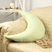 Декоративна подушка Місяць Руно салатова