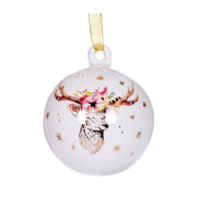 Елочное украшение Рождественский олень 9 см Lefard 924-456