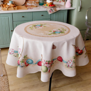 Скатертина гобеленова кругла Веснянка Прованс