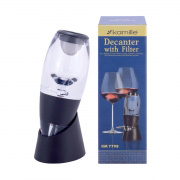 Декантер графин з фільтром та підставкою Kamille 7798