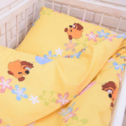Комплект постільної білизни в ліжечко 10-0112 Yellow бязь Gold Nostra