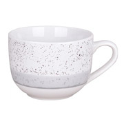 Чашка порцелянова 360 мл Siena Ardesto AR2950SW біло-сіра