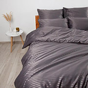 Постільна білизна Graphite страйп-сатин ТЕП