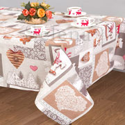 Скатертина новорічна бавовняна Новорічний сюрприз Selena 700407