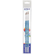 Набор из 3 кистей пони круглая Classic Kite K-343