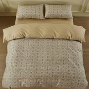 Комплект постільної білизни Gloria Ardesto сатин Польові квіти бежевий