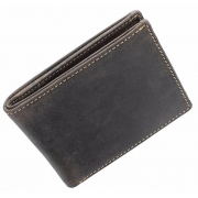 Мужской кожаный кошелек Visconti VSL-20 с RFID oil brown