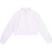 Блузка для дівчинки РБ181 терікоттон Бембі 100-білий