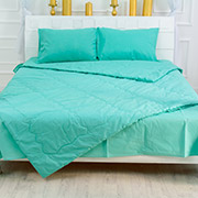 Дитяча літня антиалергенна ковдра Bamboo 2377 Mint MirSon