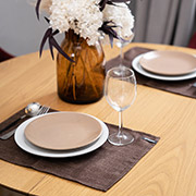 Сервірувальна серветка Jordan Sonex коричнева