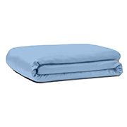 Простирадло MirSon бязь 14-4121 Blanco блакитна