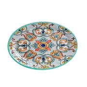 Блюдо овальне 35,5х25 см Medicea Brandani 53914 бірюзове