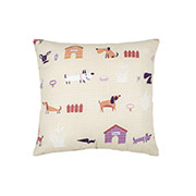 Подушка декоративна 40х40 Гав-гав Home Line 178522 пісочна