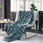 Флісовий плед Зелена клітинка Fleece Ardesto