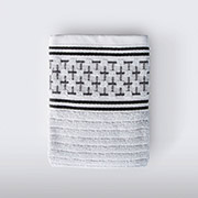 Махровий рушник Olwen Jakarli Irya a-gri світло-сірий