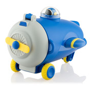 Пляшка для води 550 мл Plane Ardesto AR2255RB блакитна