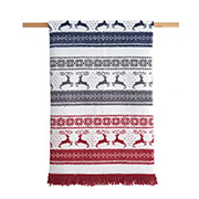 Плед бавовняний Arya Christmas Linera