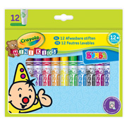 Мої перші фломастери 12 кольорів washable Mini Kids Crayola 8325