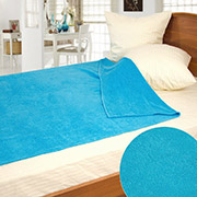 Простирадло махрове Ярослав темно-блакитне