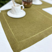 Серветка лляна з мережкою SRLM32-40 LiMaSo