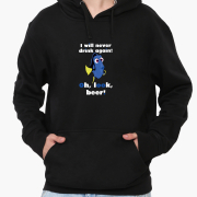 Худі чоловічий Finding Dory MobiPrint 9225-2048 чорний