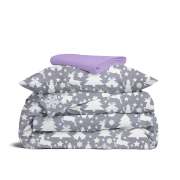 Дитяча постільна білизна в ліжечко CHRISTMAS TOYS CS1 Cosas сірий