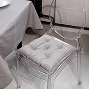 Подушка на стул Rino Прованс серый