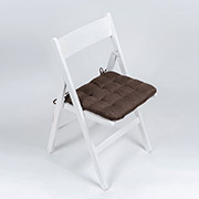 Квадратна подушка для стільця Jordan Sonex коричнева