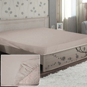 Простирадло на гумці Ярослав бязь 04 кава з молоком