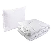 Набір 52СЛБ Білий ковдра зимова антиалергенна та 1 подушка Руно