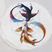 Пляжний рушник 5071 Summer Time Fish MirSon