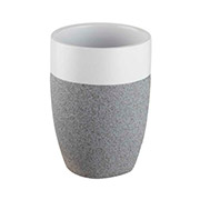 Стакан для ванної кімнати Stone Bisk 06311 сірий