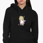 Худі жіночий Зубна фея MobiPrint 8921-2090 чорний