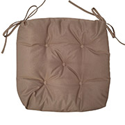 Подушка для стільця водостійка Homly SoundSleep бежева