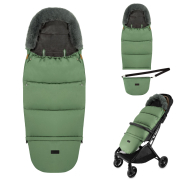 Зимовий конверт MoMi Sleeping bag 2в1 green