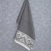 Рушник для сауни та пляжу Maya Arya чорний