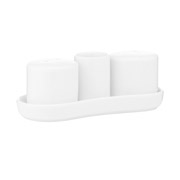 Набір для солі та перцю порцеляновий 4 предмети Ardesto AR3736.