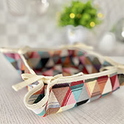 Гобеленова корзинка для печива та солодощів LiMaSo GEO117-KH