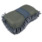 Губка для автомобіля шенілова 12х24 см Love You LYH9016.