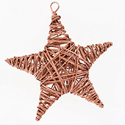 Звезда ротанговая медная YES! Fun 973298