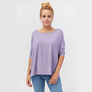 Футболка Прованс широка бузкова